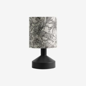 Nordal - SILVA bordlampe - mat sort - Ø23 Ã H42 cm